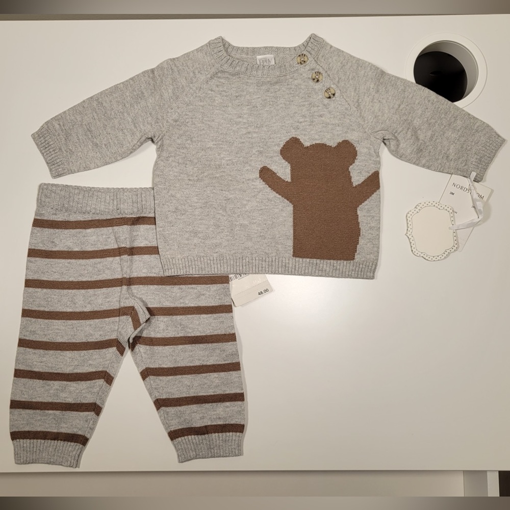 BNWT Nordstrom Baby Set - 3 Months